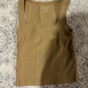 American Eagle Outfitters Women's Brown Tank Top